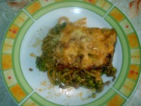 Makkaroni/Hackfleisch Auflauf Rezeptbild