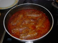 Rindsrouladen mit Zucchini Rezeptbild