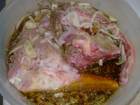 Marinade zum Lamm grillen Rezeptbild