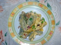 Maultaschen mit Ei Rezeptbild