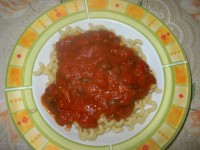 Tomatensoße mit Thunfisch Rezeptbild